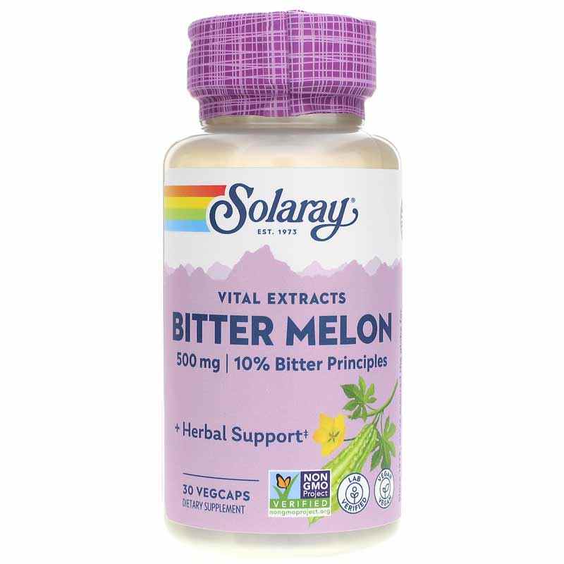 Bitter Melon Fruit Extract 500 Mg 10%, by Solaray