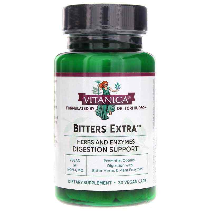 Bitters Extra, 30 Veg Capsules, by Vitanica
