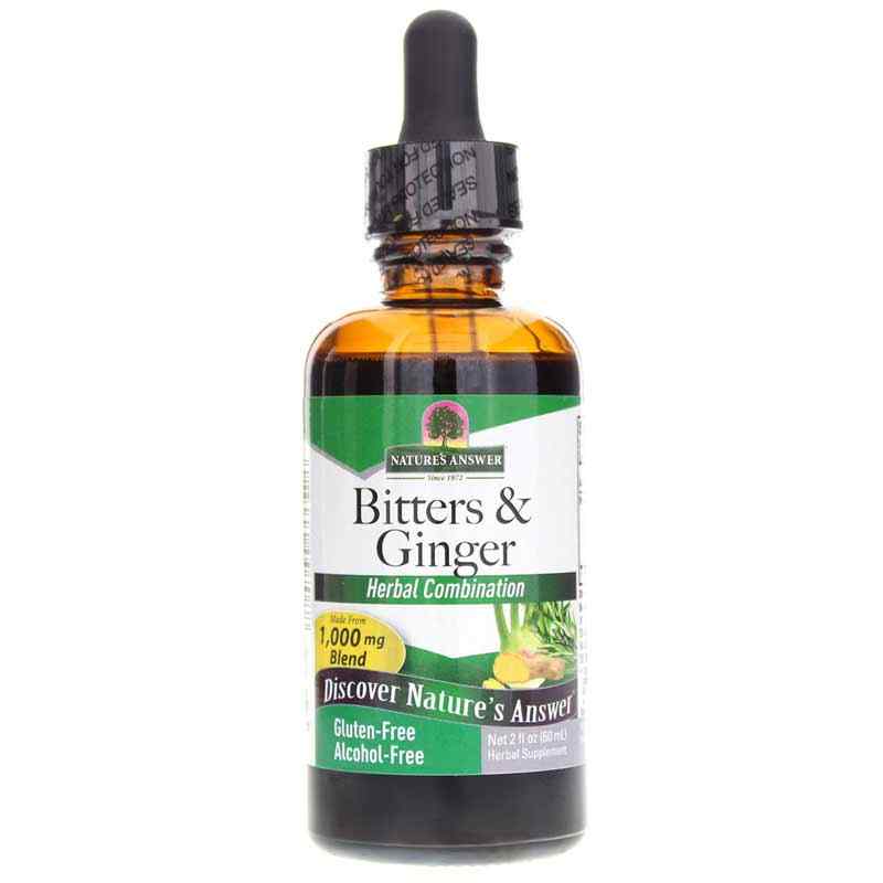 Bitters & Ginger Alcohol-Free, by Natures Answer