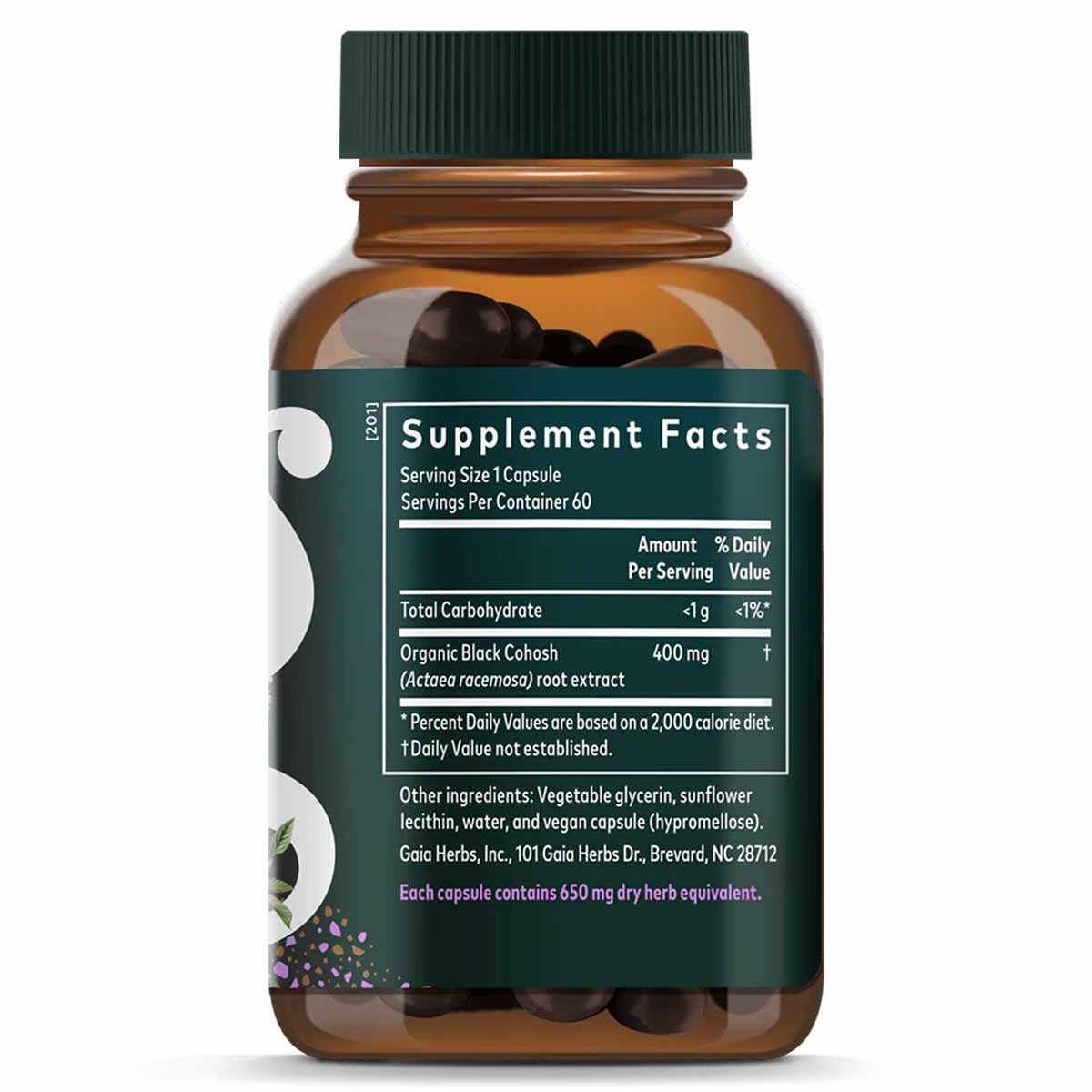 Black Cohosh, by Gaia Herbs
