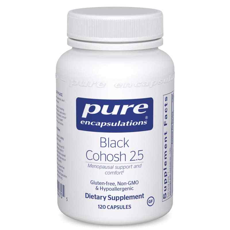 Black Cohosh 2.5, by Pure Encapsulations