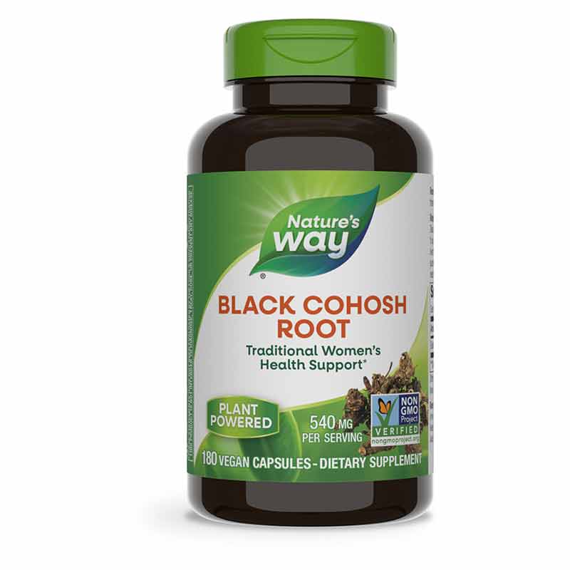 Black Cohosh Root, 180 Vegan Capsules, by Natures Way