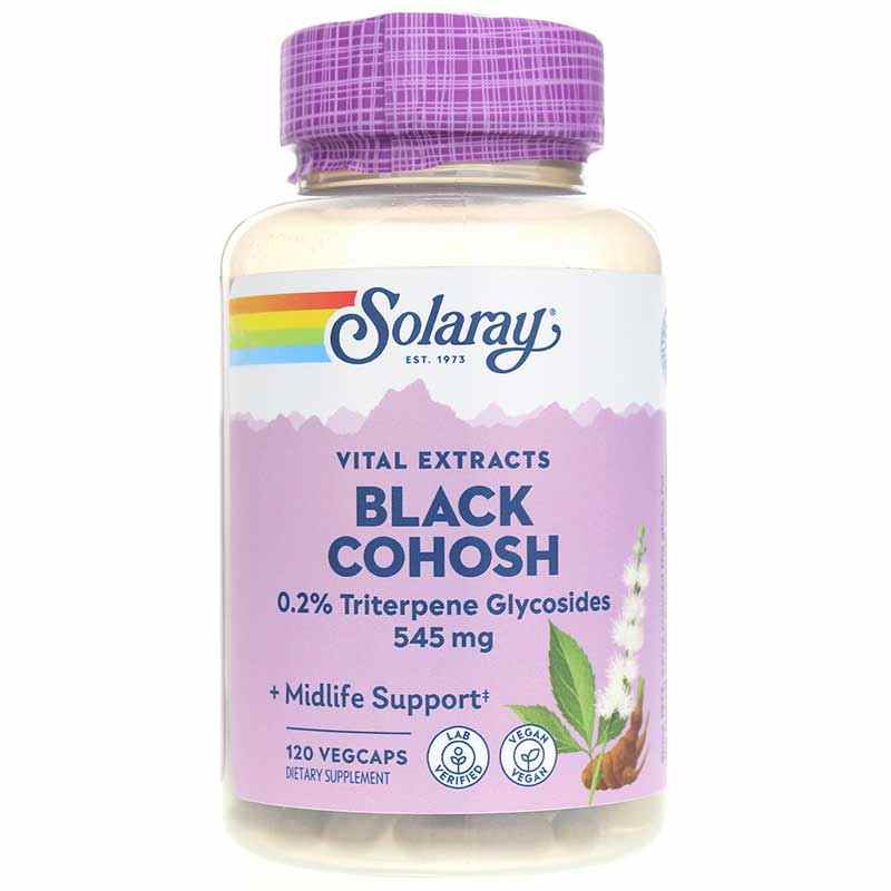 Black Cohosh Root & Extract 545 Mg, by Solaray