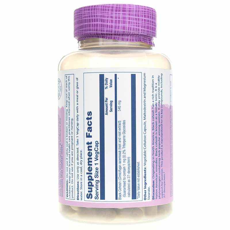 Black Cohosh Root & Extract 545 Mg, by Solaray, image #3