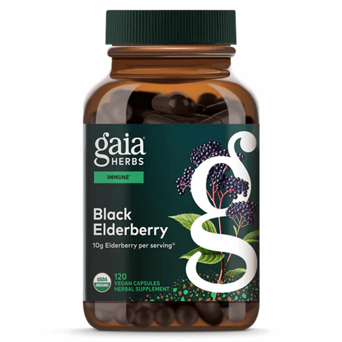 Black Elderberry, by Gaia Herbs