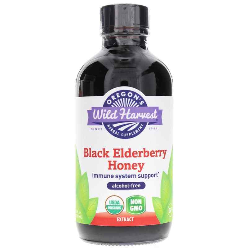 Black Elderberry Honey Alcohol-Free, by Oregons Wild Harvest