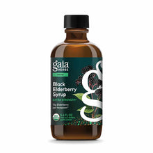 Black Elderberry Syrup Extra Strength, by Gaia Herbs