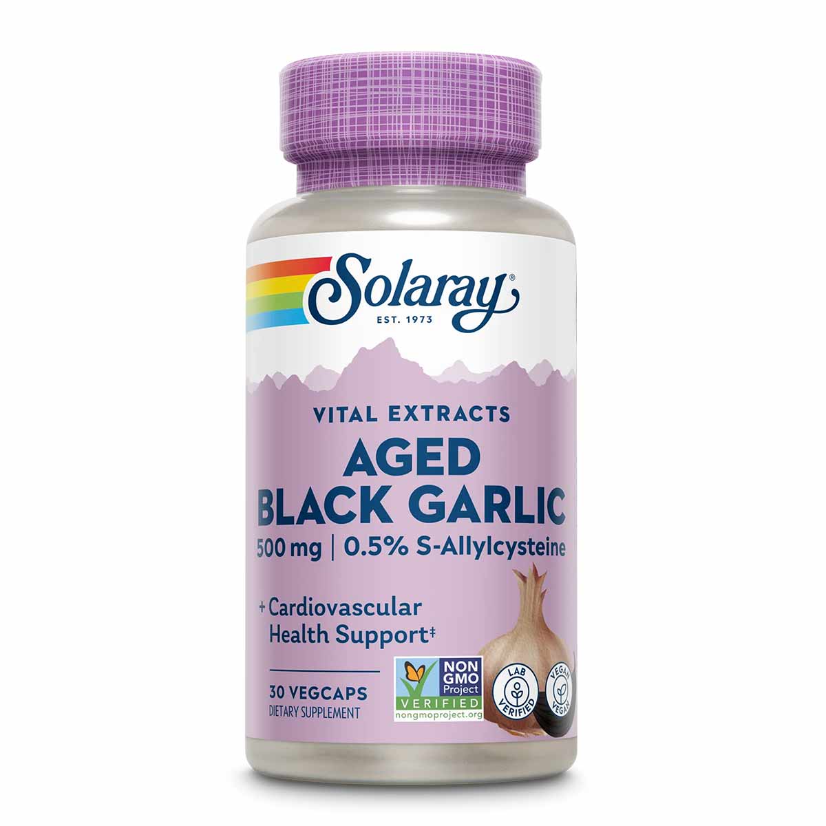 Aged Black Garlic Extract, by Solaray