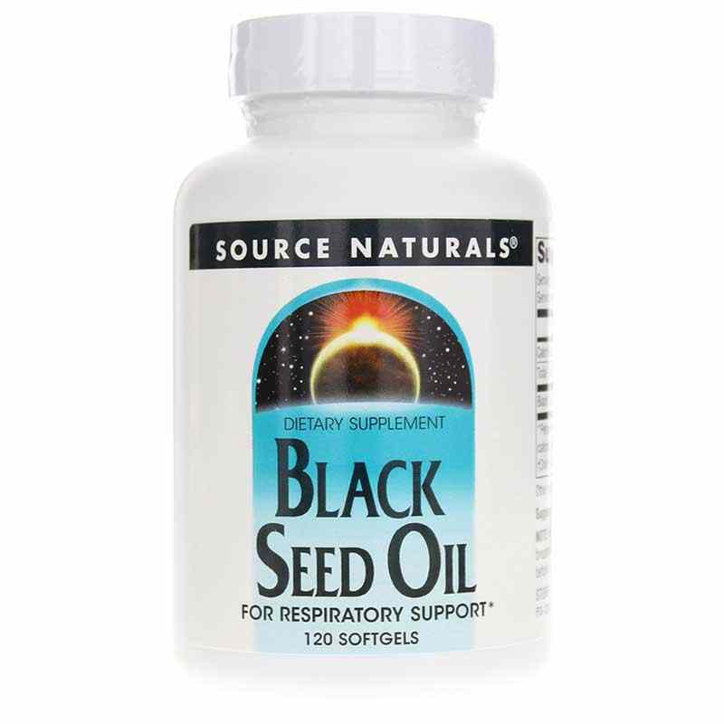 Black Seed Oil 500 Mg, by Source Naturals