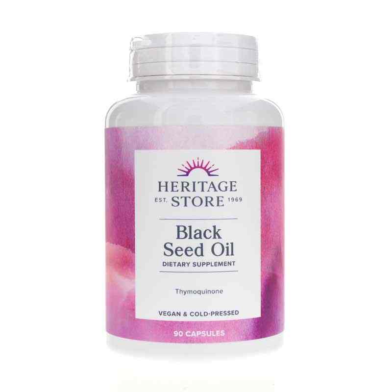 Black Seed Oil 650 Mg, by Heritage Store