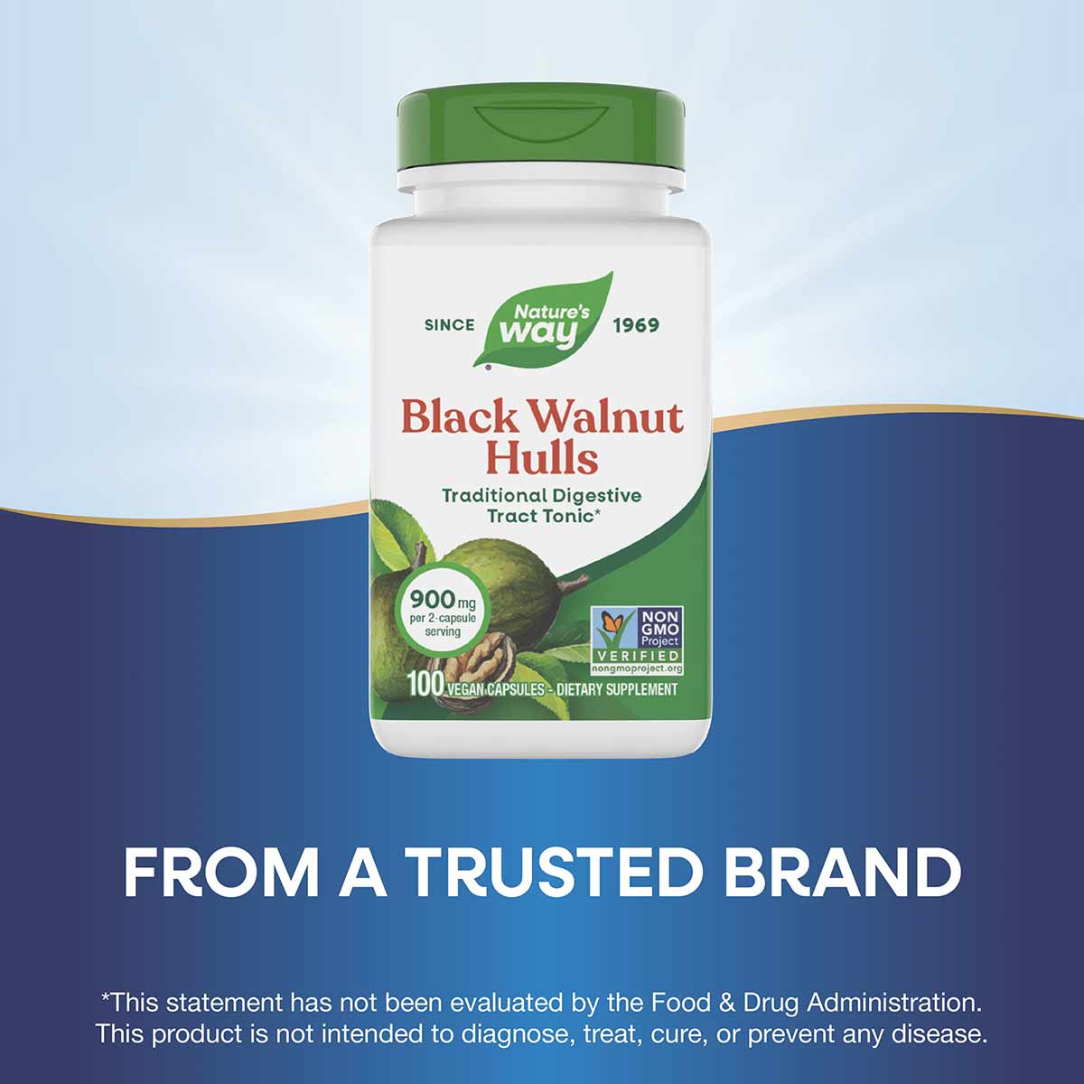 Black Walnut Hulls, by Natures Way