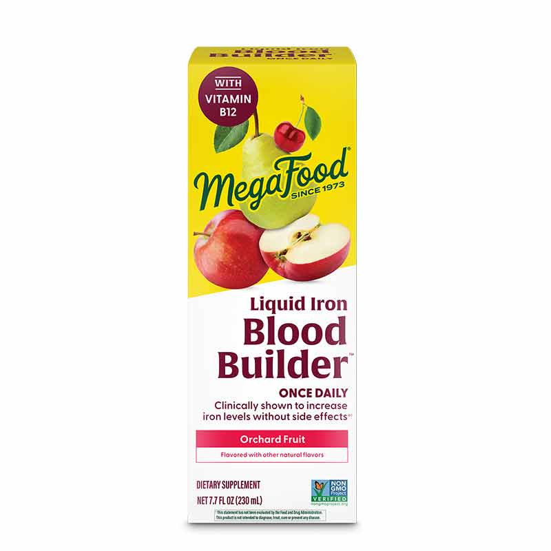 Blood Builder Liquid Iron, by Megafood