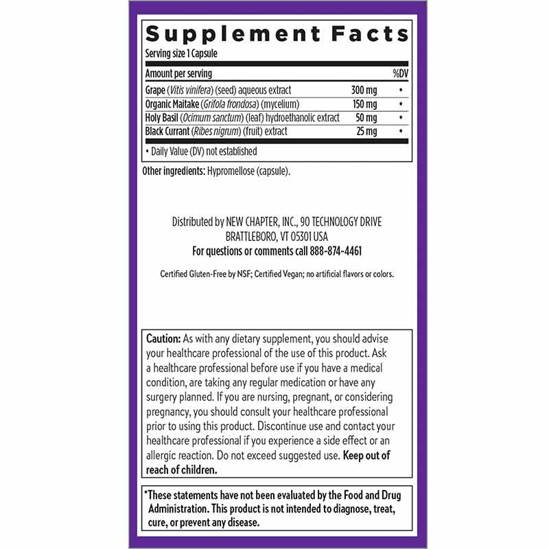 Blood Pressure Balance, 60 Veg Capsules, by New Chapter, image #2