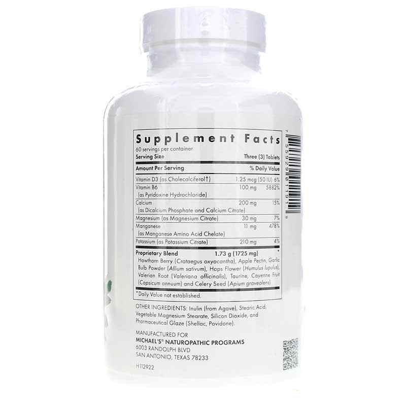 Blood Pressure Factors, 180 Veg Tablets, by Michael's Health, image #2