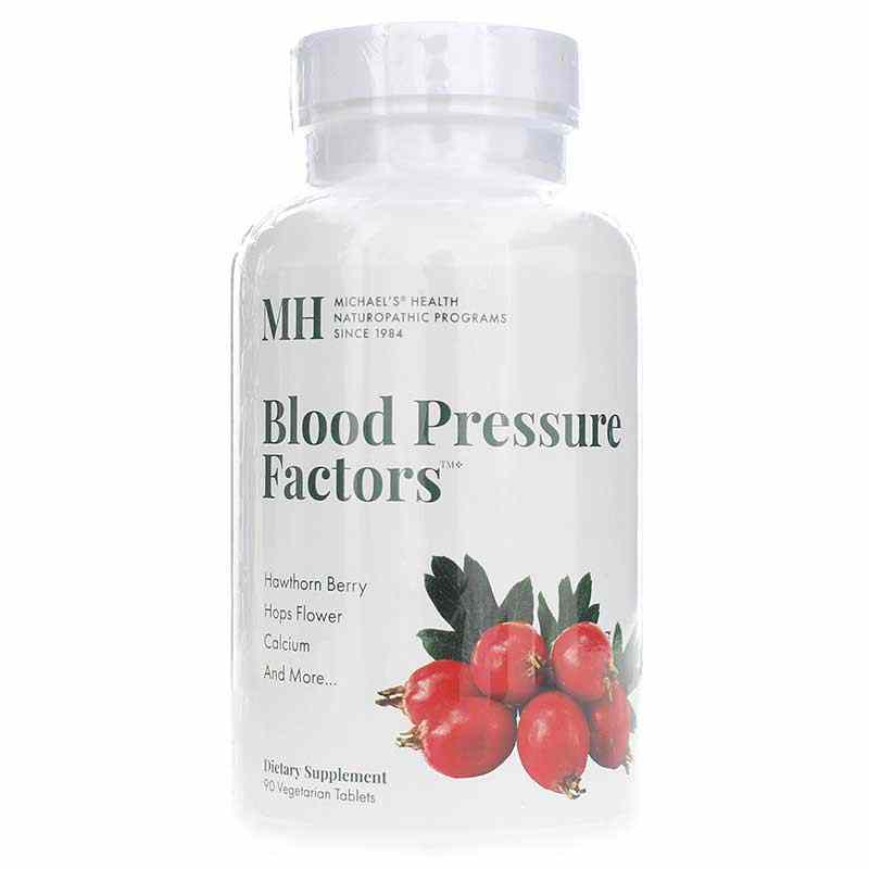 Blood Pressure Factors, 90 Veg Tablets, by Michael's Health