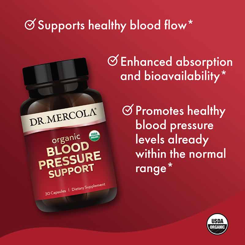 Blood Pressure Support, 30 Capsules, by Dr. Mercola, image #4