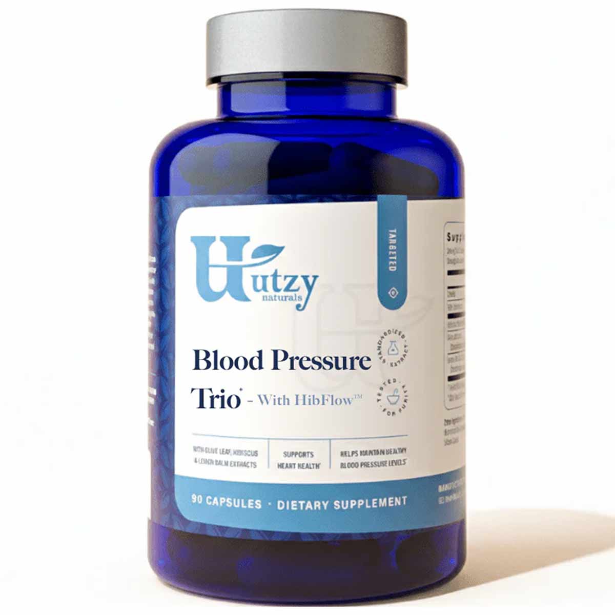 Blood Pressure Trio, by Utzy Naturals