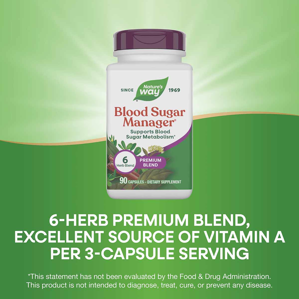 Blood Sugar Manager, by Natures Way