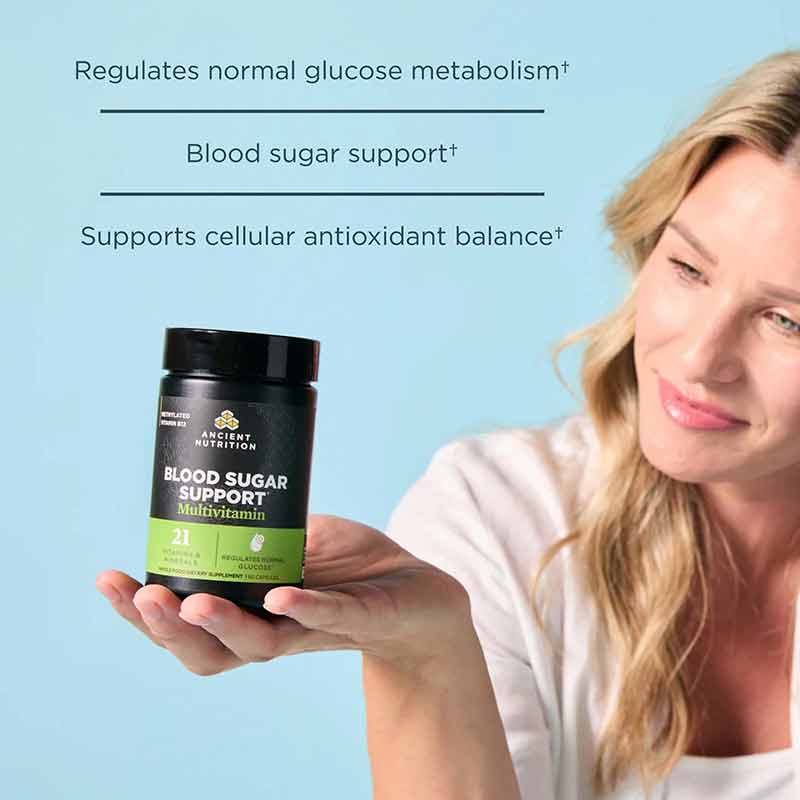 Blood Sugar Support Multi, 60 Capsules, by Ancient Nutrition, image #5