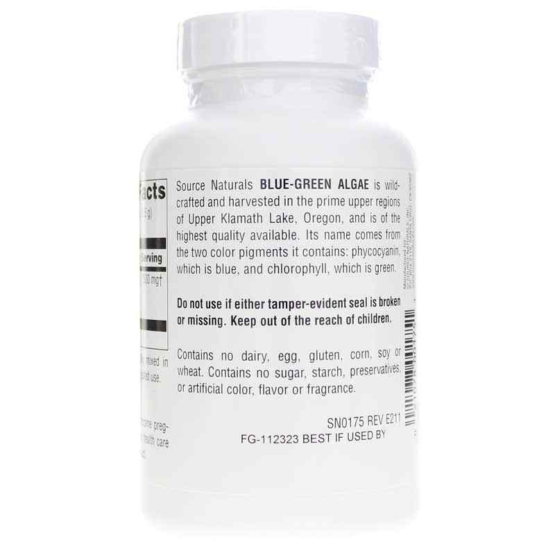 Blue-Green Algae Powder, 4 Oz, by Source Naturals, image #3