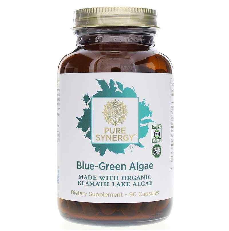 Blue-Green Algae Organic Klamath Lake Algae Capsules, by Pure Synergy