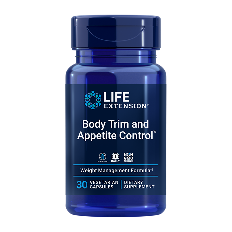 Body Trim & Appetite Control, 30 Vegetarian Capsules, by Life Extension