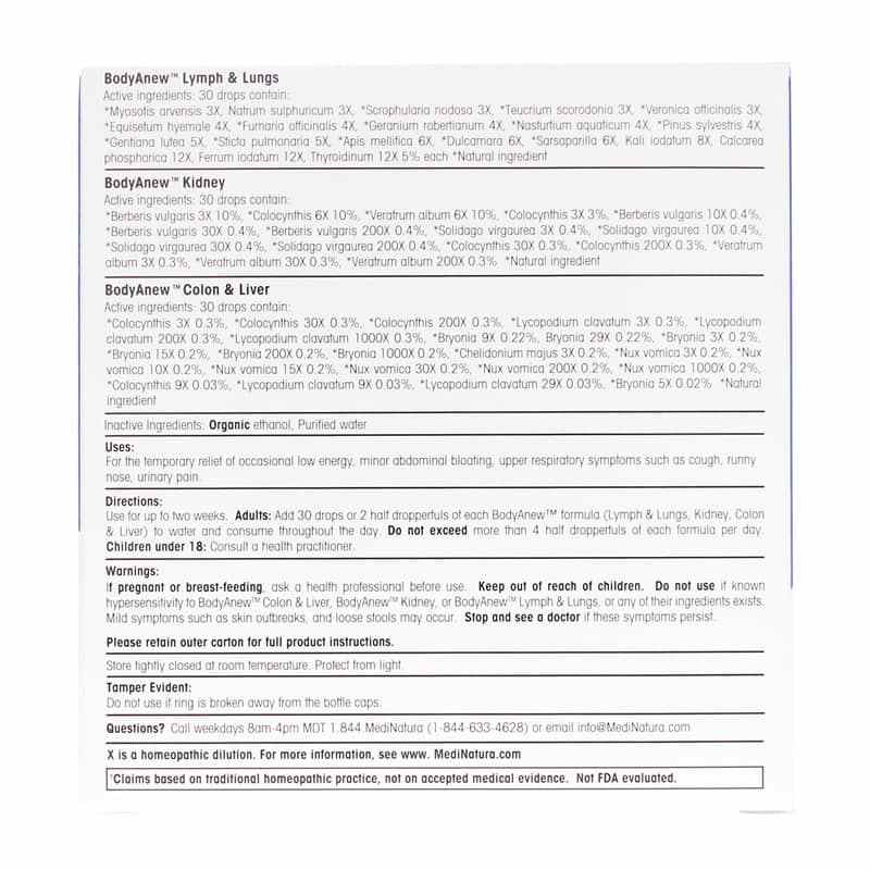BodyAnew Organ Cleanse/Detox Oral Drops, by MediNatura, image #3