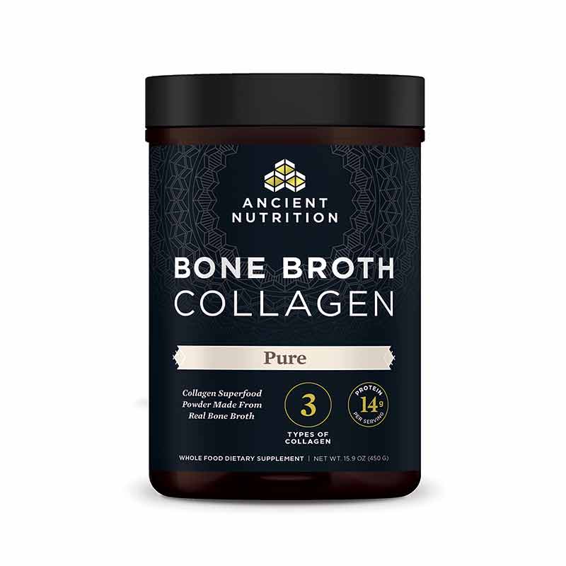 Bone Broth Collagen, Pure, 15.9 Oz, by Ancient Nutrition