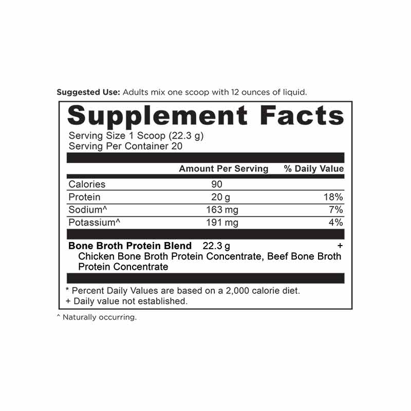 Bone Broth Protein, Pure, 15.7 Oz, by Ancient Nutrition, image #3