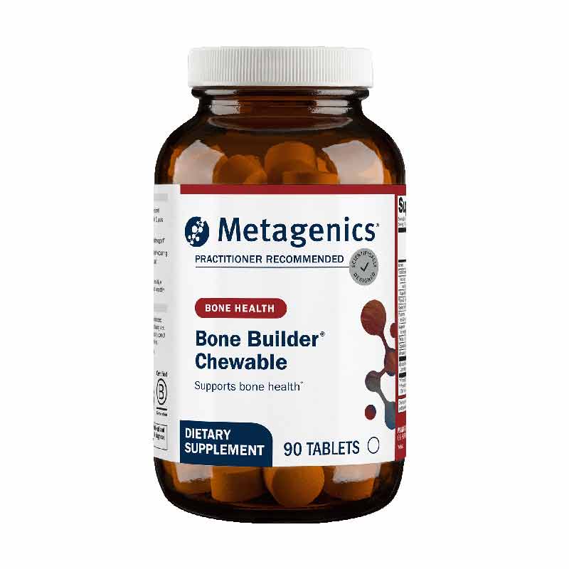 Bone Builder Chewable, 90 Chewable Tablets, by Metagenics