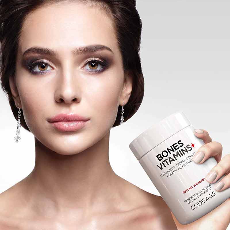 Bones Vitamins+, 90 Veg Capsules, by Codeage, image #2