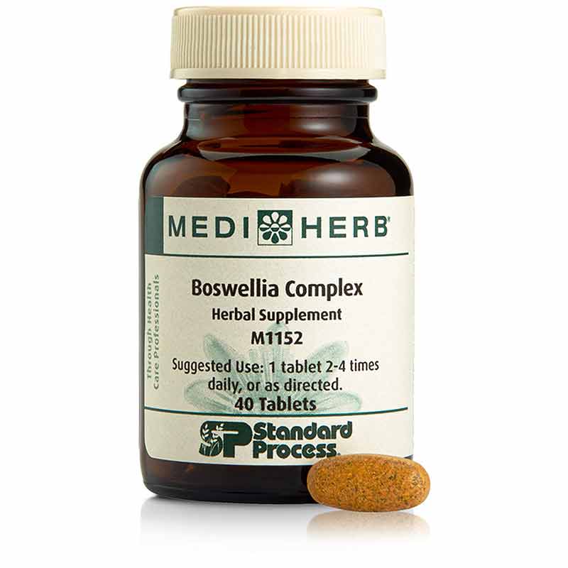 Boswellia Complex, 40 Tablets, by Standard Process
