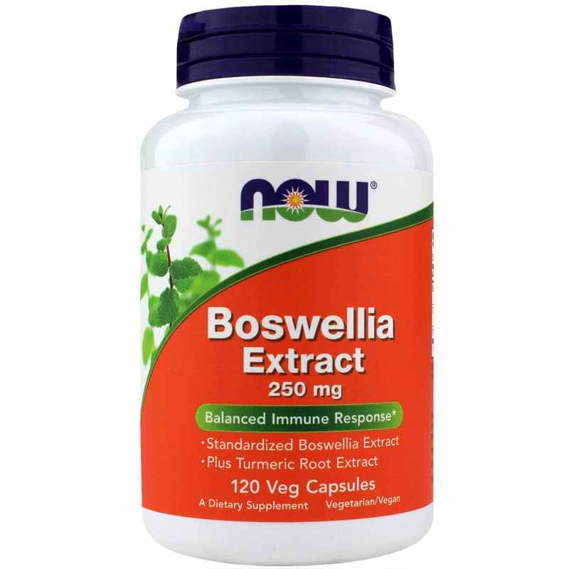 Boswellia Extract 250 Mg, 120 Veg Capsules, by NOW Foods