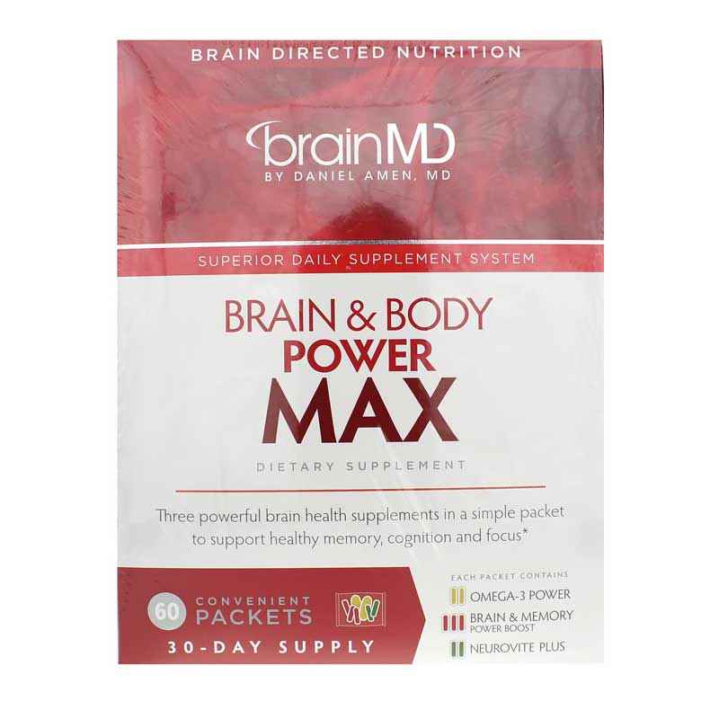 Brain & Body Power Max, by BrainMD