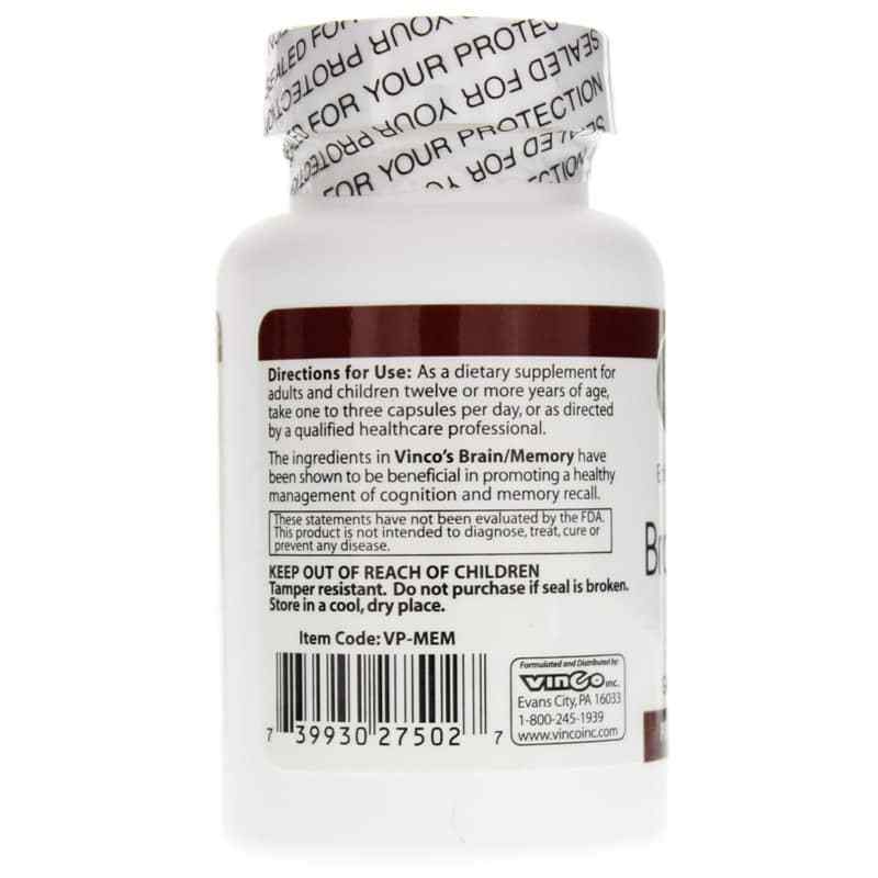 Brain/Memory with Huperzine A, by Vinco, image #3