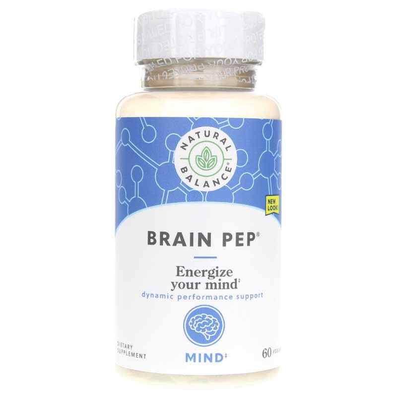 Brain Pep, 60 Veg Capsules, by Natural Balance