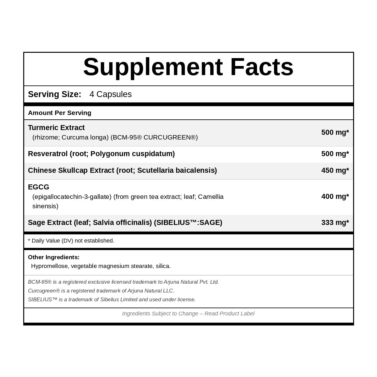 Brain Support, 120 Capsules, by NutriDyn