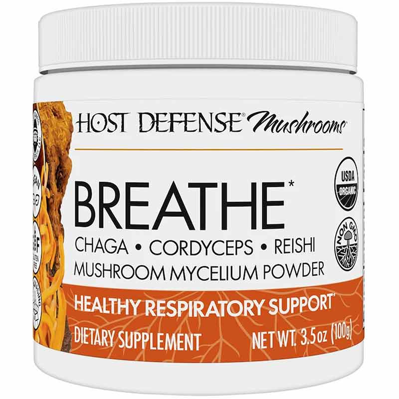 Breathe Mushroom Mycelium Powder, by Host Defense