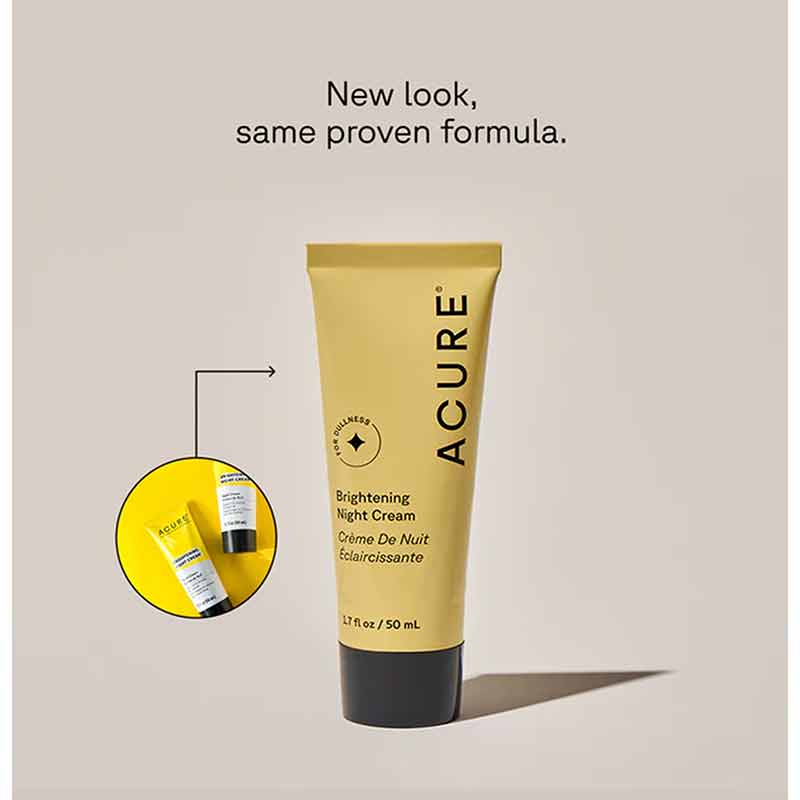 Brilliantly Brightening Night Cream, by Acure, image #2