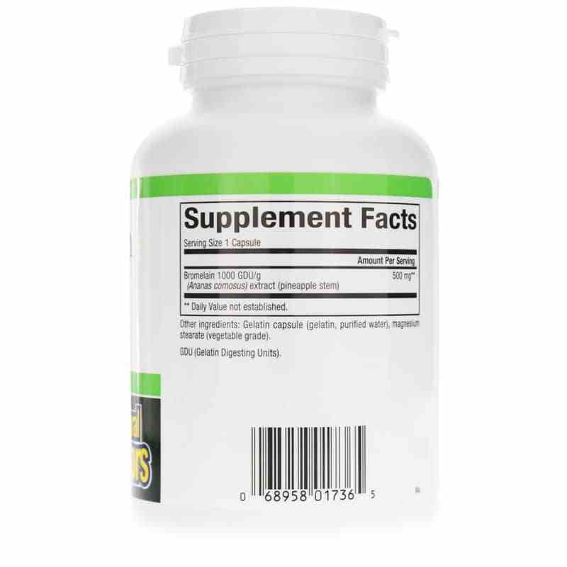 Bromelain 500 Mg, by Natural Factors, image #2