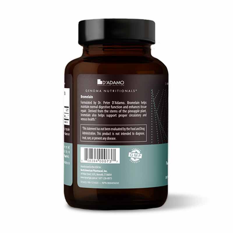 Bromelain, by D Adamo Personalized Nutrition, image #4