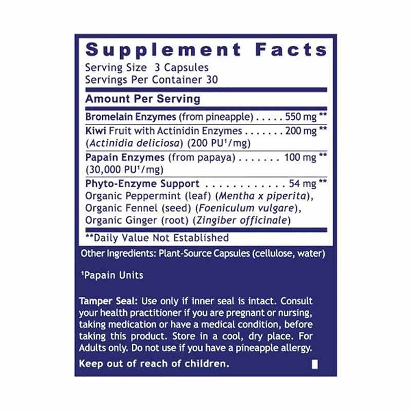 Bromelain Plus with Plant-Based Enzymes, by Quantum Nutrition Labs, image #4