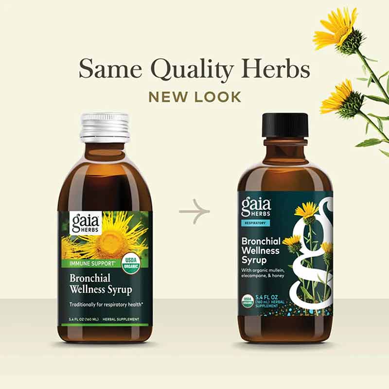 Bronchial Wellness Syrup, by Gaia Herbs, image #3