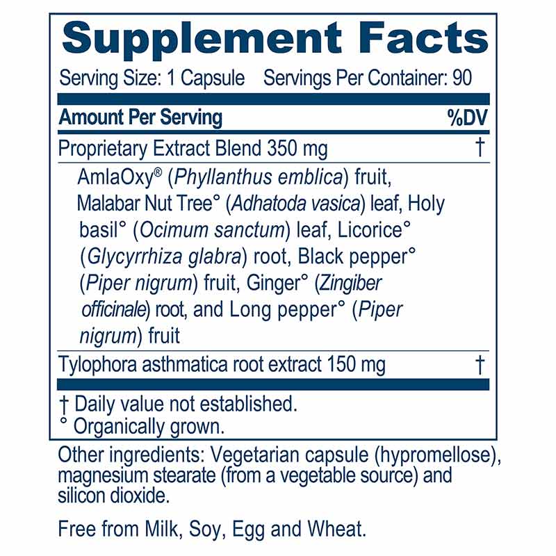 BronchoTone Pulmonary Support, by Ayush Herbs, image #4