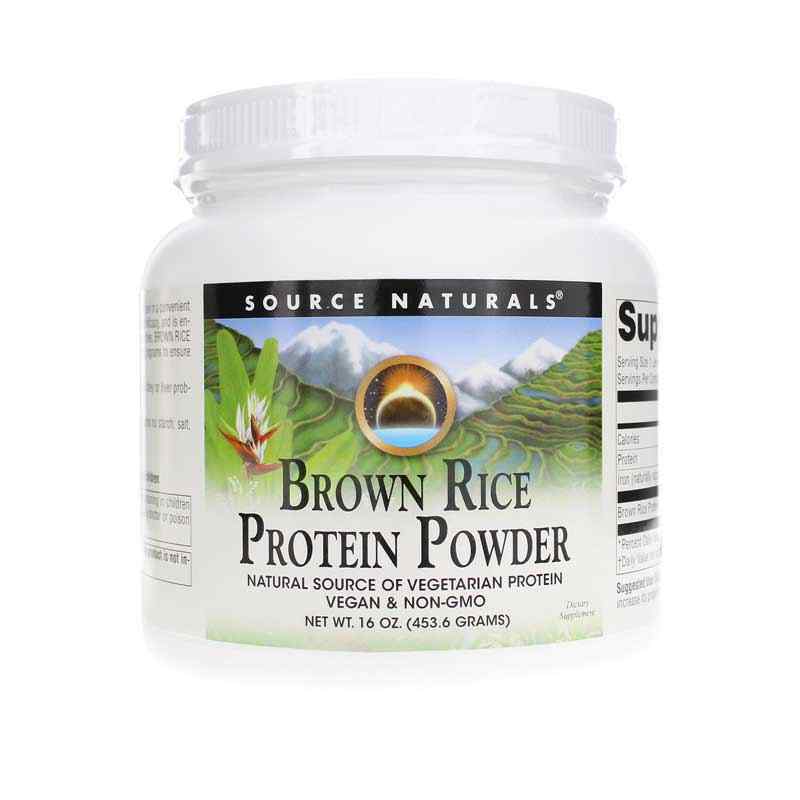 Brown Rice Protein, 16 Oz, by Source Naturals