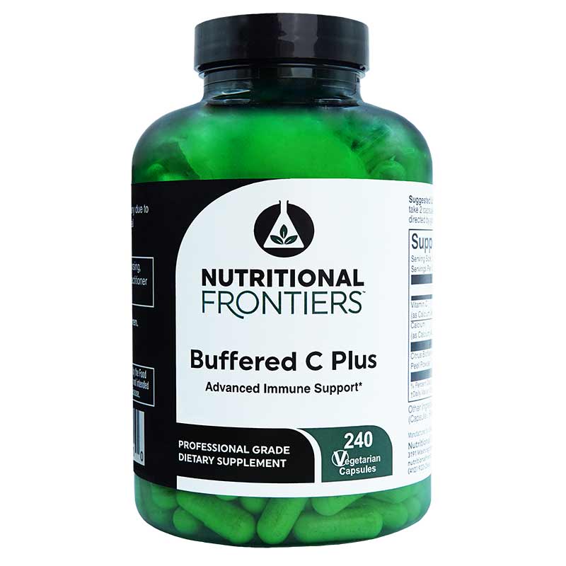 Buffered C Plus, 240 Veg Capsules, by Nutritional Frontiers