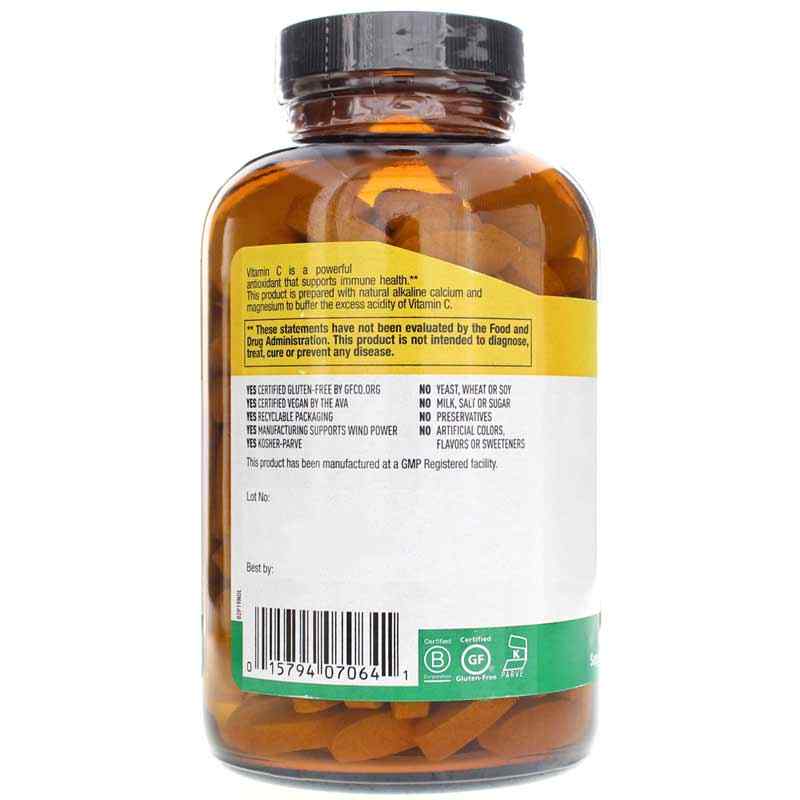 Buffered Vitamin C 1000 Mg, 250 Tablets, by Country Life, image #3