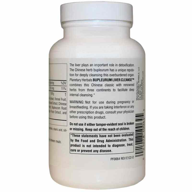 Bupleurum Liver Cleanse 545 Mg, by Planetary Herbals, image #3