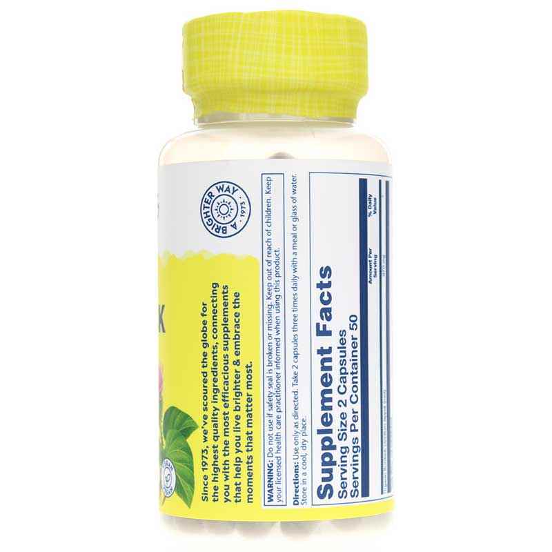 Burdock 485 Mg, Organically Grown Formula, by Solaray, image #2