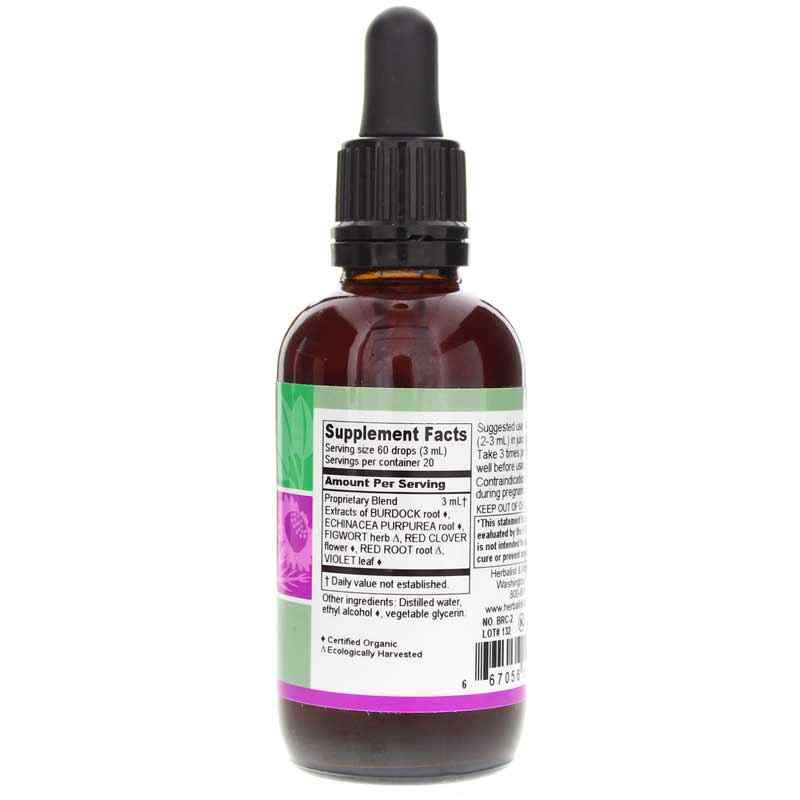 Burdock/Red Root Compound, 2 Oz, by Herbalist & Alchemist, image #2